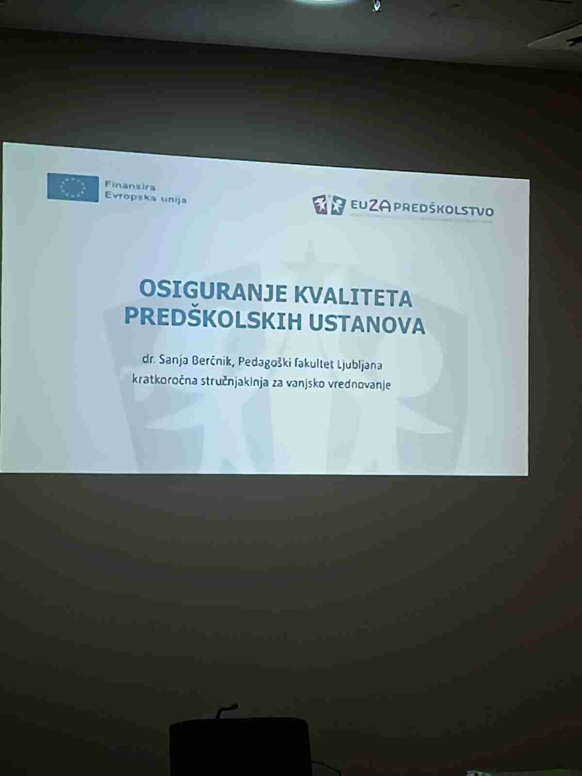 Ravnateljica i predstavnice Zavoda sudjelovale na radionici i radnom sastanku o predškolskom odgoju